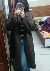 Elegant Brown Overcoat