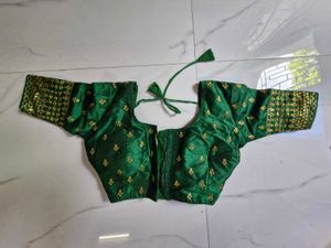 Festive Season Special Green Blouse