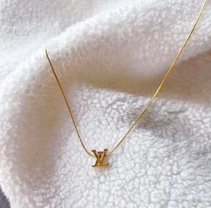 LV Inspired Neckchain