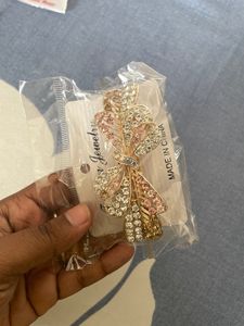 Stone Hair Clip