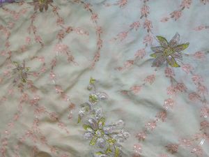 Beautiful 2 Ombre Embroidered dupatta
