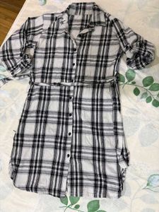 Checked Classic Mini Dress
