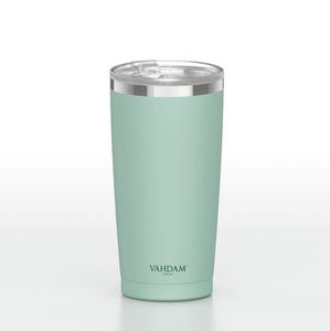 Vahdam Insulated Tumbler - Mint