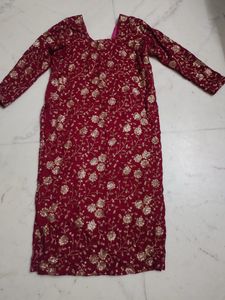Elegant velvet suit
