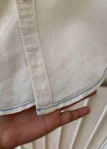 Lemax White Linen Shirt