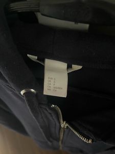 Navy Blue Zip-Up Hoodie