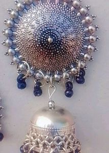 Ethnic Jhumka Earring and Maang Tikka Set