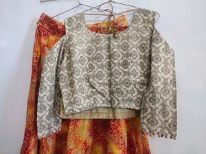Banarasi Skirt And Top