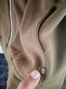 UCB Olive Green  Bomber Jacket