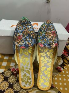 Embroidered Flats & Sandals