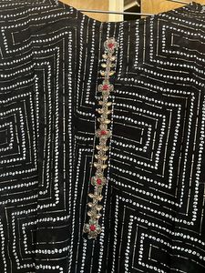 Beautiful Chunri Print Cotton Kurta