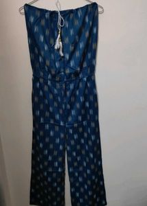 Stylish Blue Jumpsuit