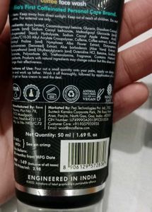 Caffeine Coffee Face Wash
