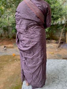 Elegant Purple Embroidered Kurta Set