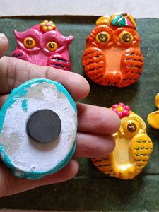 Cute Face Owl Freeze Magnet