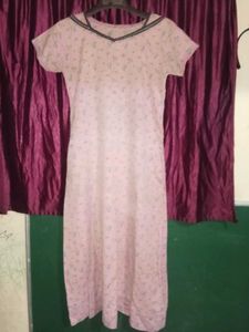 Pink Floral Nightsuit