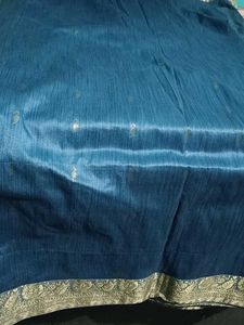 Elegant Blue Saree