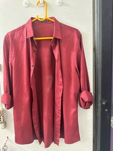 Red Versace Shirt