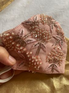 Beautiful Embellished Designer Mask
