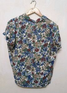 Trendy New Floral Print Shirt