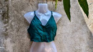 I. DARK GREEN SEXY CORSET
