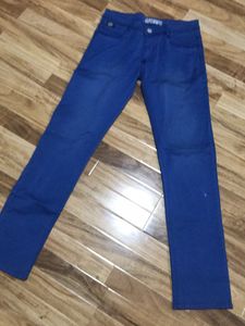 Blue Women Jeans Authetic Denim Wear