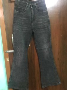 Black Flare Jeans