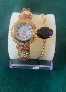 Ladies Watch &amp;storn Bangle (not Used)