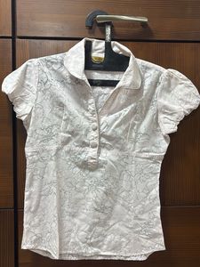 Floral Button-Up Top