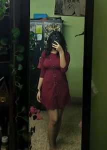 Lil Maroon Dress/Top