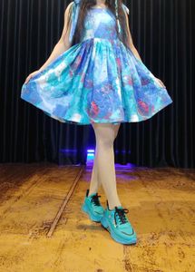 Blue Print Sundress