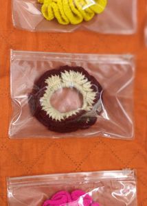 Handmade Crochet Scrunchies - Set of 6