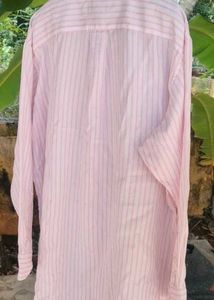 vintage ralph Lauren Striped Pink Shirt