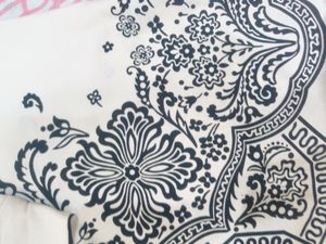 White Streachable Printed Top