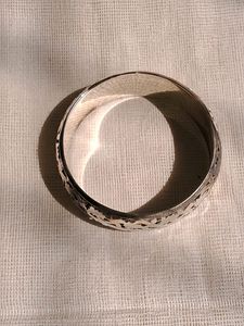 Brass And Silver Bangles Combo 🤍