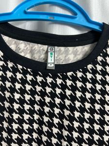 regular fit soft houndstootch top and trouser