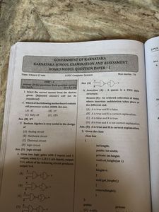 Examination handbook computer science 2nd Puc
