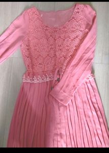 Peach Colour Gown