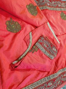 Elegant gajari Saree