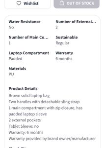 Original BAGGIT Laptop Handbag