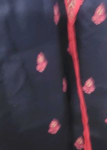 Elegant Navy Blue Kaftan