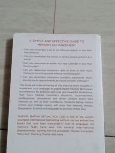 Memory Power by Dhaval Bhatia.