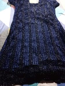 Sparkly Kurta Party Dress