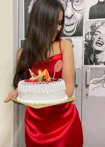 Perfect Backless Red Satin Dress