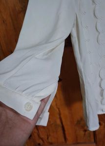 Vintage Cream Blouse