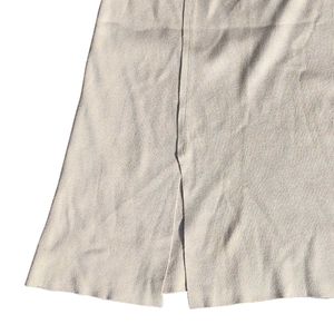Solid Pleated Elegant Long Skirt for Women