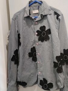 Floral Button-Down Shirt