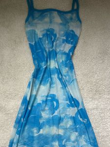 Sheer Chiffon Dress