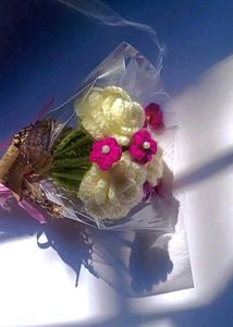 Crochet Rose Flower Bouquet 💐🌹🌹
