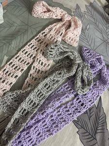 multi wear Crochet scarfs